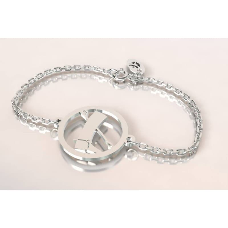 Bracelet créateur femme, thème équitation - Botte et cravache - CabanetChanque