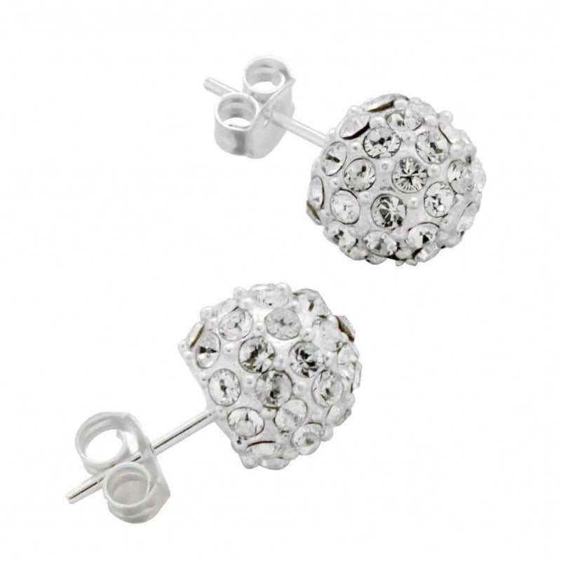 Boucles d'oreilles créateur femme, Swarovski & Argent - Eclat - Zoé Bijoux