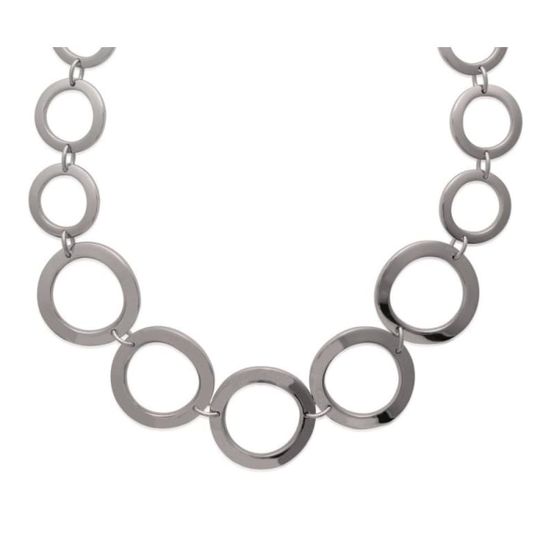 Collier oversize pour femme en acier inoxydable - Kyral - Lyn&Or Bijoux