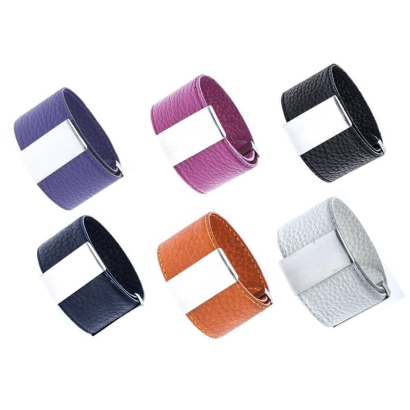 Bracelet femme modulable en cuir pour modèle Odena 3 cm - Bijoux Odena