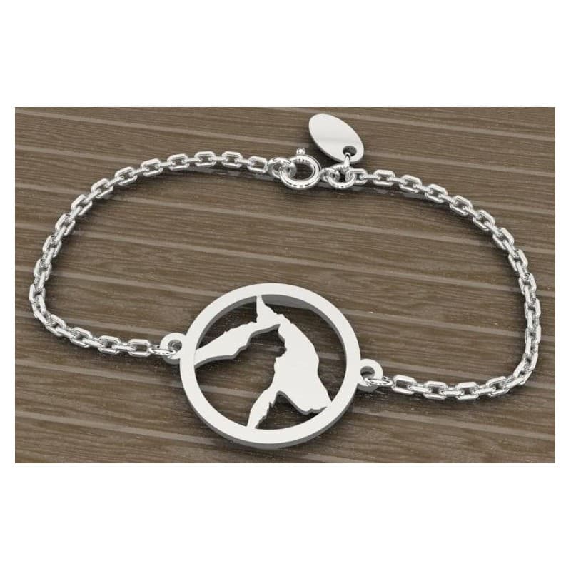 Bracelet créateur en argent pour Femme - Chien & chat - CabanetChanque