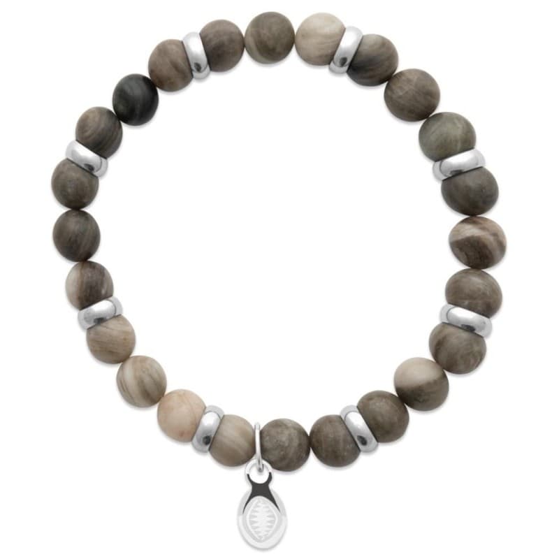 Bracelet pour homme Jaspe et acier - Shark'n Stones Kaki - Shark'n Stones