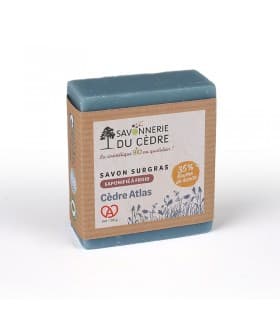 Savon naturel et artisanal - Cèdre de l'Atlas 100g - Savonnerie du Cèdre