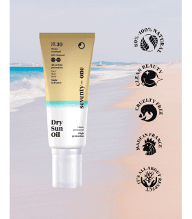 Huile Solaire SPF30 Visage, Cheveux et Corps 100ml - SeventyOne Percent