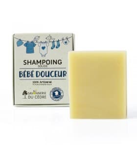 Shampoing solide bébé douceur 100g - Savonnerie du Cèdre
