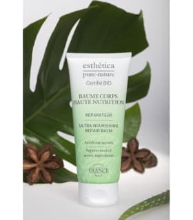 Baume Corps Haute Nutrition Réparateur 100ml - ESTHETICA PURE-NATURE