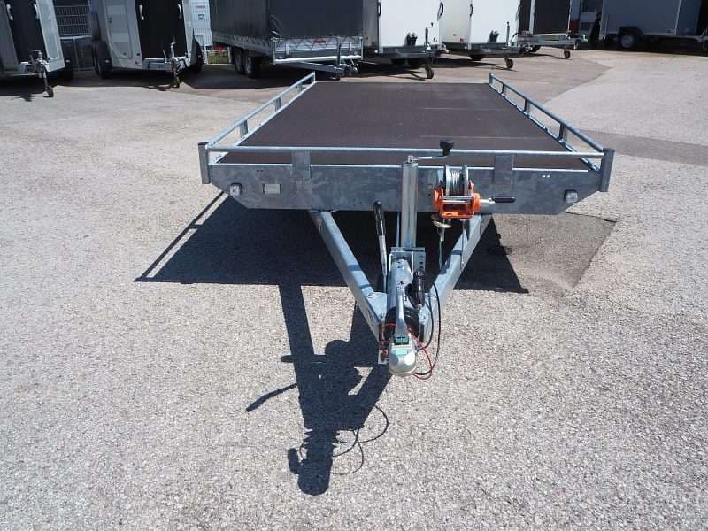 Eduard Multi-Transport-Hochlader 4020 GD KFZ, 2.700 kg, mit Aluminium-Auffahrschienen, Ladefläche 2000 × 4060 × 100 mm, SW12175