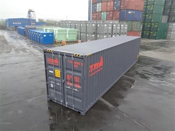 Contenitore di stoccaggio 40 piedi standard