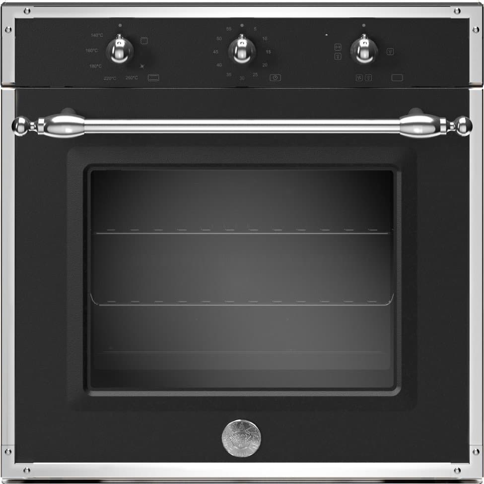 Bertazzoni F605HERGKNE Heritage Four à gaz 60 cm - noir mat