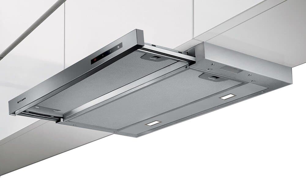 Faber MAXIMA NG TOUCH EV8 LED X A60 Hotte sous meuble cm. 60 - façade métallique en aluminium/acier inoxydable