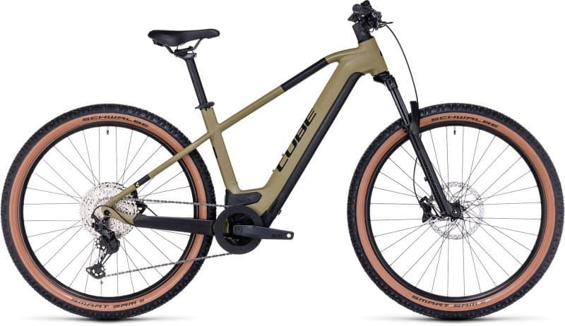 Cube Reaction Hybrid Race 750 olive´n´green - S