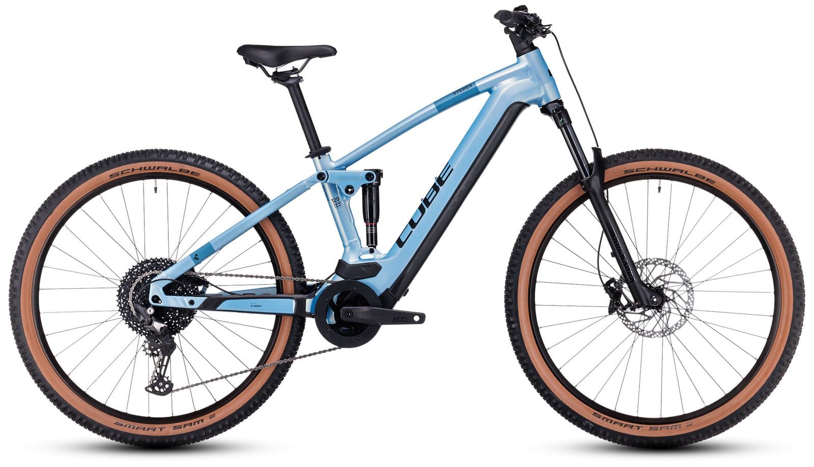 Cube Stereo Hybrid 120 Pro 750 sagemetallic´n´black - M (18")