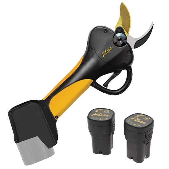 Agritec Flora PC32 – Tijera de podar eléctrica – 2x 14.4V 2.5 Ah
