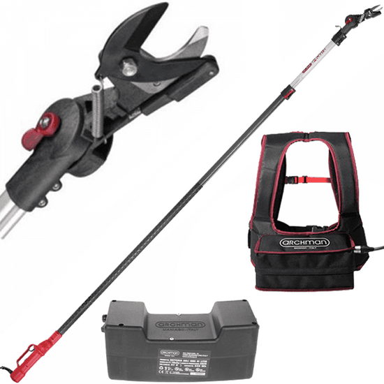 Archman HELIUM+ – Tijera de podar eléctrica con pértiga 265 – 415 cm – 37V 8.7Ah