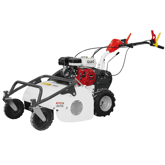 Barbieri G760 – Desbrozadora de ruedas profesional de cuchillas – Honda GX200