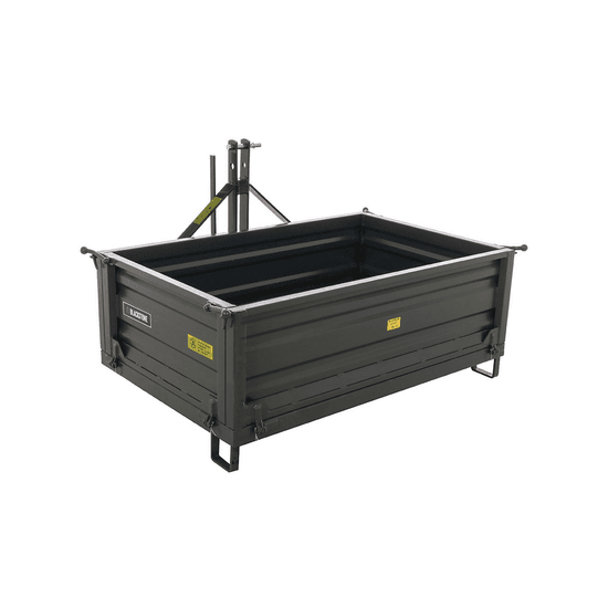 Caja para tractor Blackstone B-TB 140 – Basculante – 3 laterales abatibles