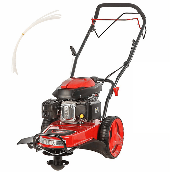 Blue Bird TrimTech T – Desbrozadora de ruedas de gasolina de 4 tiempos autopropulsada
