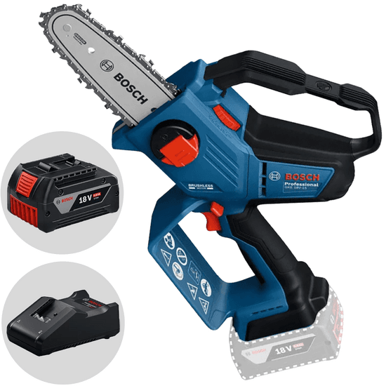 Bosch Professional GKE 18V‑15 – Podadora manual a batería – 18 V 4 Ah