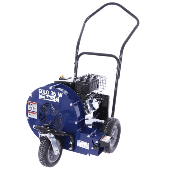 BullMach EOLO 36W – Soplador de gasolina con ruedas – Rato 7 CV