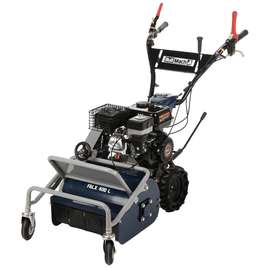 BullMach FALX 400 L – Desbrozadora de ruedas de cuchillas – Loncin G200F