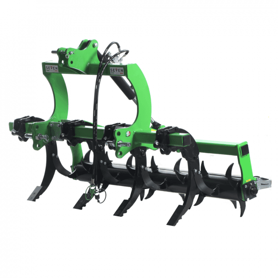 Descompactador agrícola Seven Italy BIG de 4 brazos 160 cm rodillo hidráulico