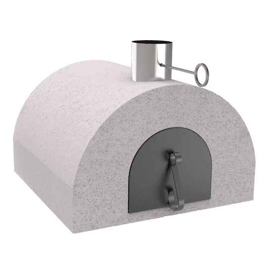 Edilmark FR 1600 – Horno de leña empotrable con superficie de cocción 86×84 cm