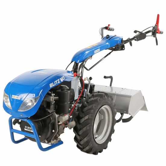 EuroMech BLITZ 80 – Motocultor diésel – Yagmur D300 – 7 CV – Arranque eléctrico