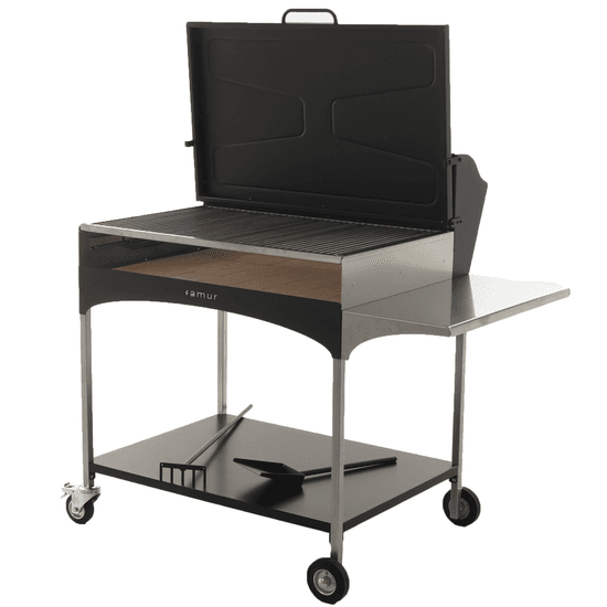 Famur BK 10 Elite – Barbacoa de leña y carbón