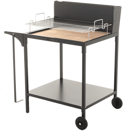 Famur BK7 Superior – Barbacoa de leña y carbón