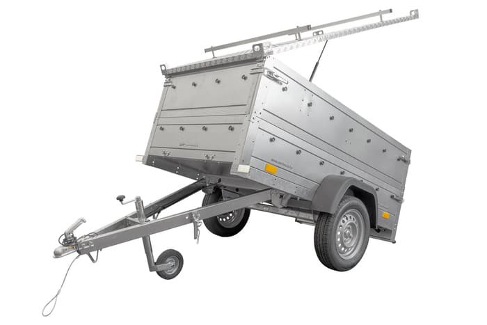 REMOLQUE CON TAPA GARDEN TRAILER 200 KIPP 200X106 CM