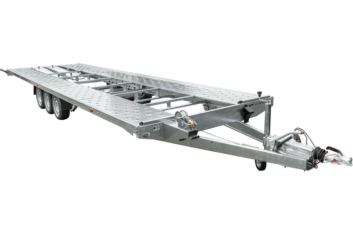 REMOLQUE PORTACOCHES DE TRES EJES 800X230 UNIPLAT 800/3 S 3500 KG