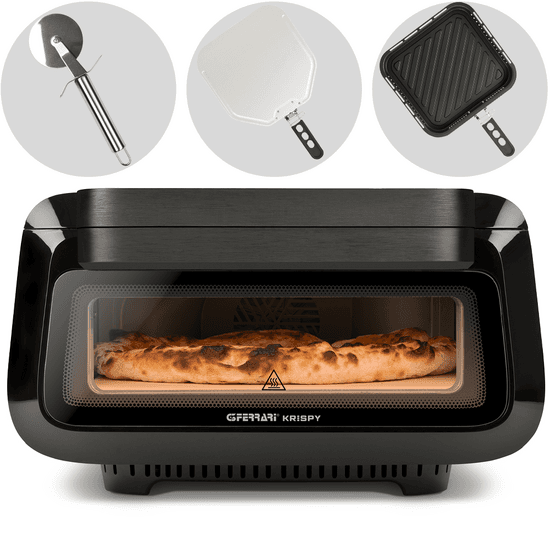 G3 Ferrari Krispy – Horno eléctrico para pizza – Multifunción