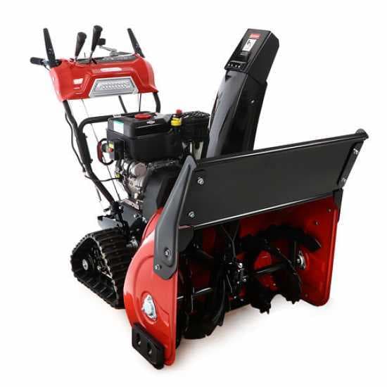 GeoTech-Pro STP1587 TEBS – Quitanieves de gasolina – de orugas – B&S 2100