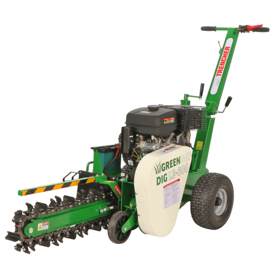 GreenBay DIG LE-600 – Zanjadora de gasolina – Loncin G420F