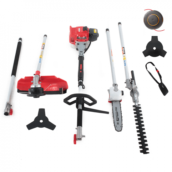 Kawasaki TJ45E I – Desbrozadora de gasolina multifunción – Eje Attila