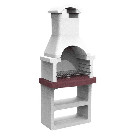 Linea VZ Rimini New – Barbacoa de obra de carbón