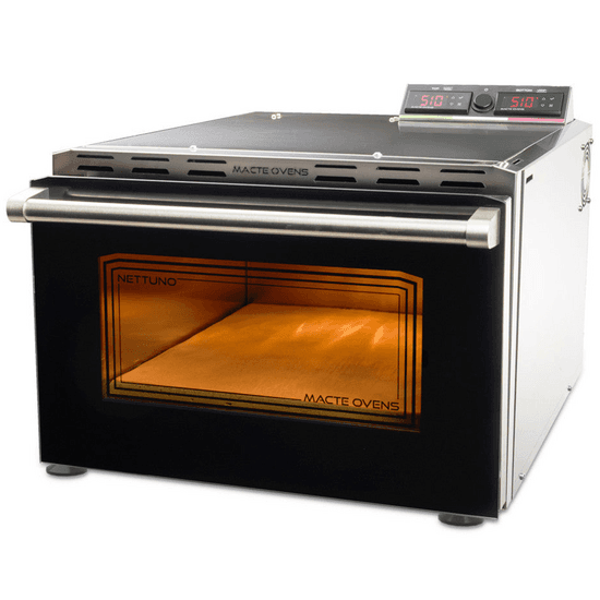 Macte Ovens Nettuno ADVANCED Negro – Horno eléctrico para pizza – 2975 W