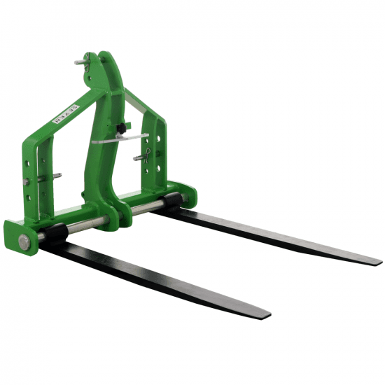 Seven Italy LIFT_2 – Horquilla portapalés para tractor – Carga 1000 Kg