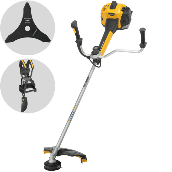 Stiga BC 760 B – Desbrozadora de gasolina profesional – Empuñadura doble
