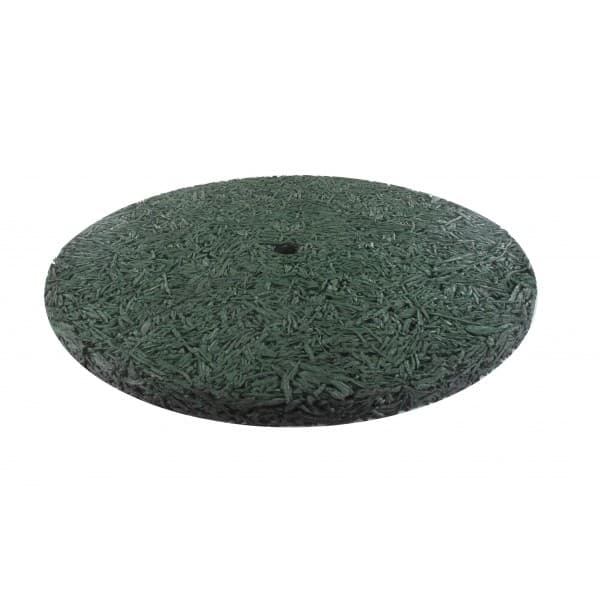 Alfombrilla de caucho reversible verde/marrón 30 cm