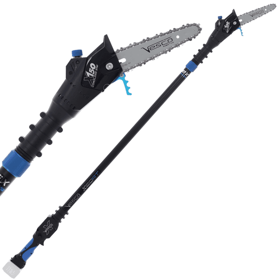 Vesco X150AT – Podadora de altura a batería con pértiga telescópica – 160-250 cm – 21,6 V – SIN BATERÍA NI CARGADOR