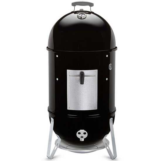 Weber Smokey Mountain Cooker – Barbacoa ahumadora de carbón – 47 cm