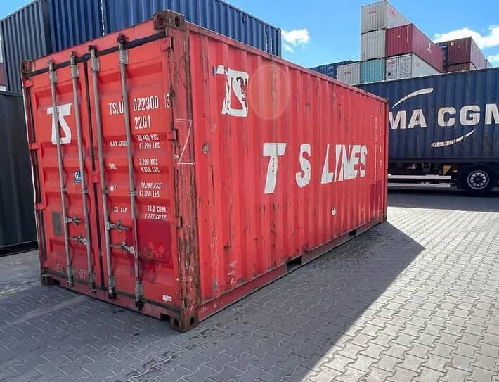 Kontener transportowy 20-stopowy – używany