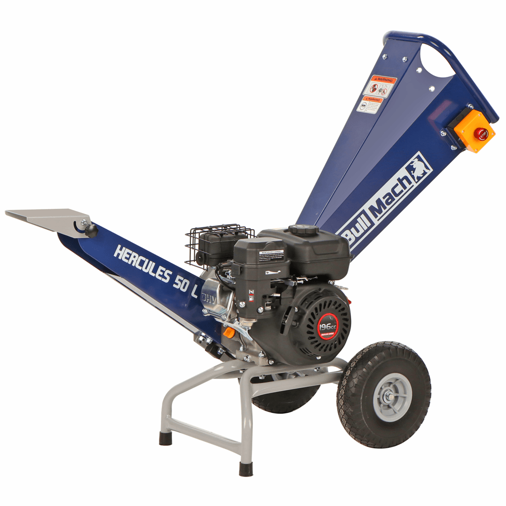 BullMach Hercules 50 L – Benzin-Häcksler – Motor Loncin H200 196ccm