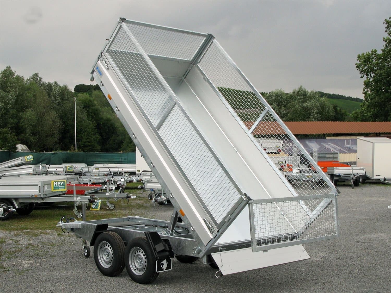 Hapert Cobalt HM-2 – Anhänger – 3.500 kg, Gitteraufsatz