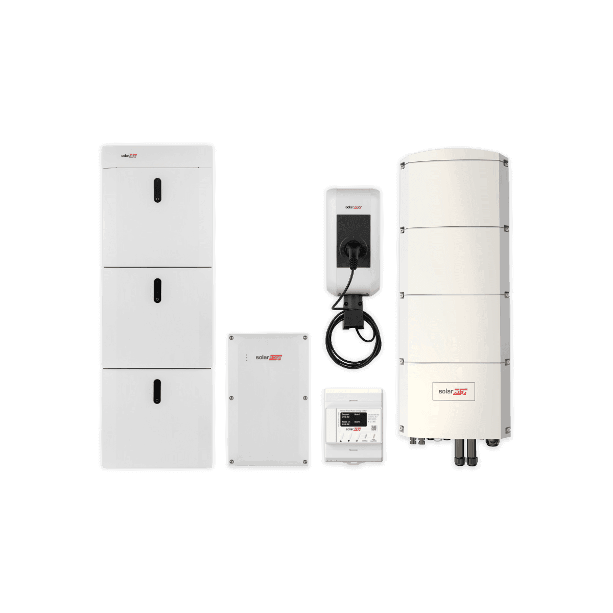 Kombipaket SolarEdge Home Ersatzstrom mit Ladestation, SE10K-RWB48 und 14,55 kWh