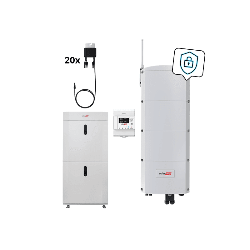 SolarEdge Single Kit 8 kW mit 9,7 kWh