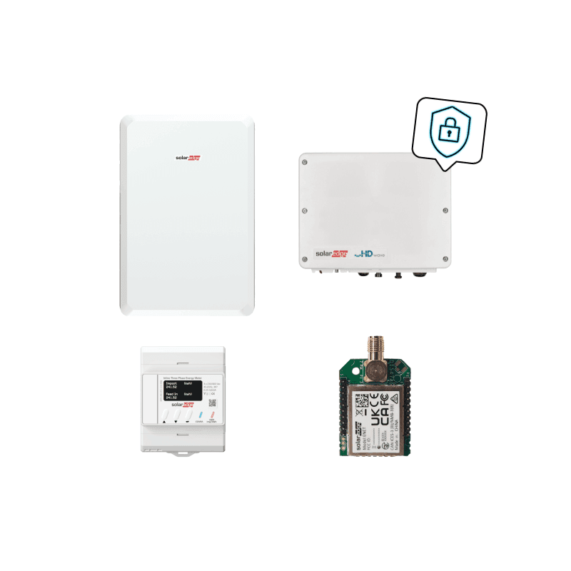 SolarEdge Home Batterie-Hochvolt mit SolarEdge SE3680H-BEN4