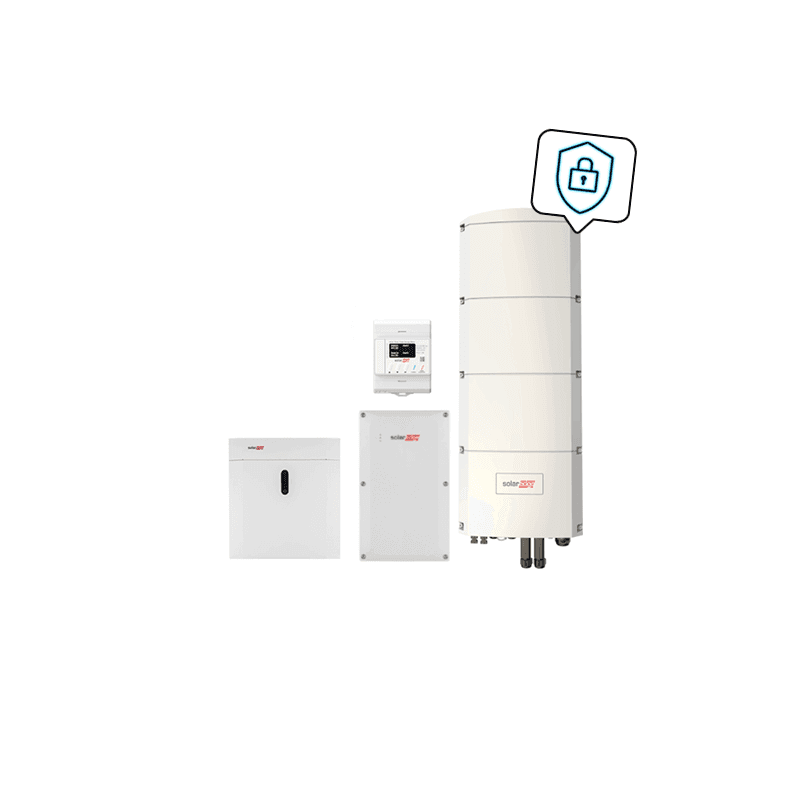 SolarEdge Home Ersatzstrom Paket mit SE8K-RWB48 und 4,85 kWh