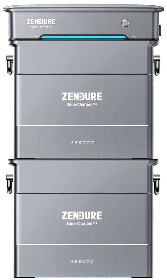 Zendure SolarFlow Hyper 2000 + 2 x AB2000X 3,48kWh